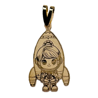 آویز دختر کفشدوزکی